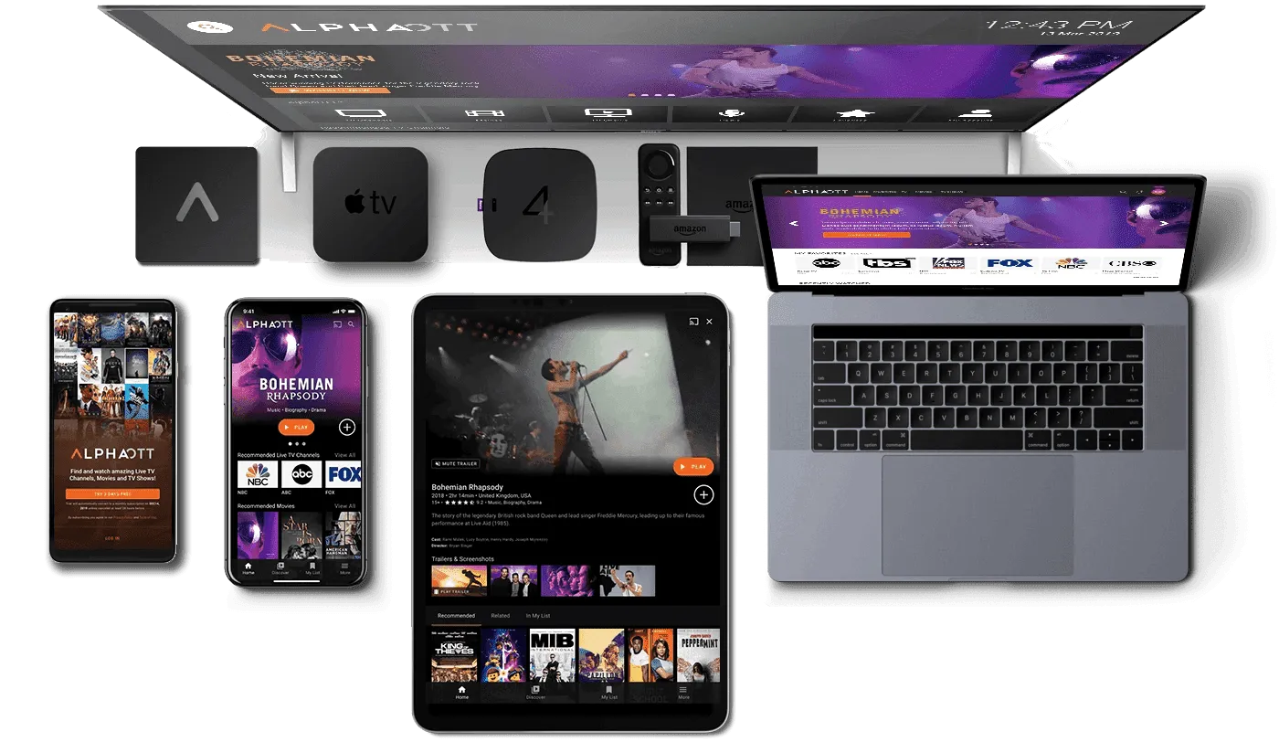 Pure IPTV sur Smart TV